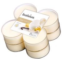 Bolsius maxilicht true scents vanilla 8 stuks