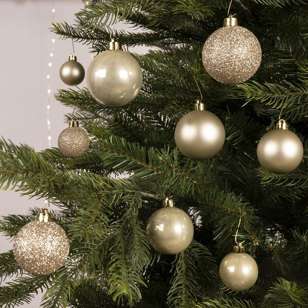 30 onbreekbare kerstballen mixkoker parel - afbeelding 3
