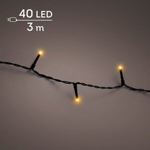 Basic kerstverlichting LED 40 klassiek warm rice lights - afbeelding 1