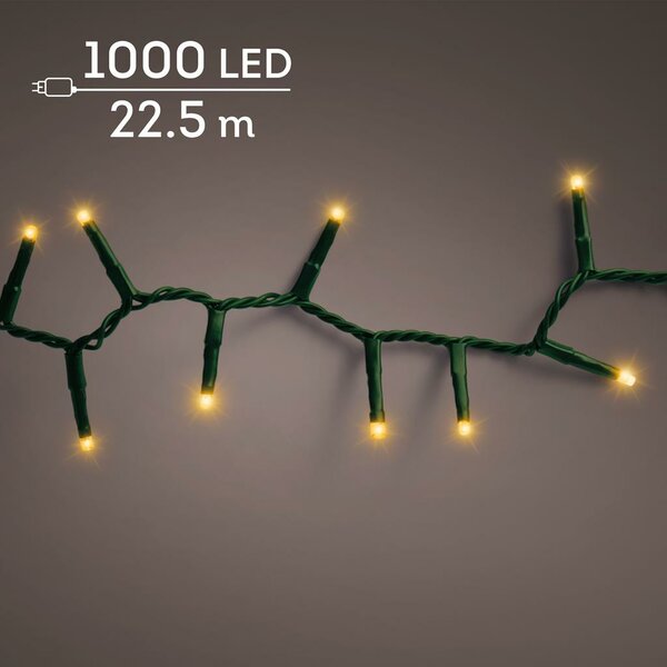 Basic kerstverlichting LED compact rice lights 1000 klassiek - afbeelding 1