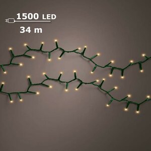 Basic kerstverlichting LED compact rice lights 1500 klassiek - afbeelding 1