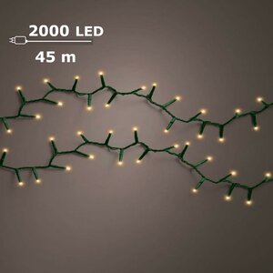 Basic kerstverlichting led compact rice lights 2000 klassiek