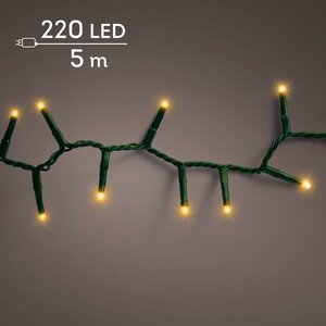 Basic kerstverlichting LED compact rice lights 220 klassiek