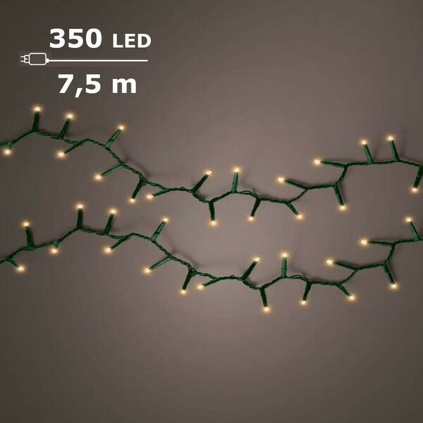 Basic kerstverlichting LED compact rice lights 350 klassiek - afbeelding 1