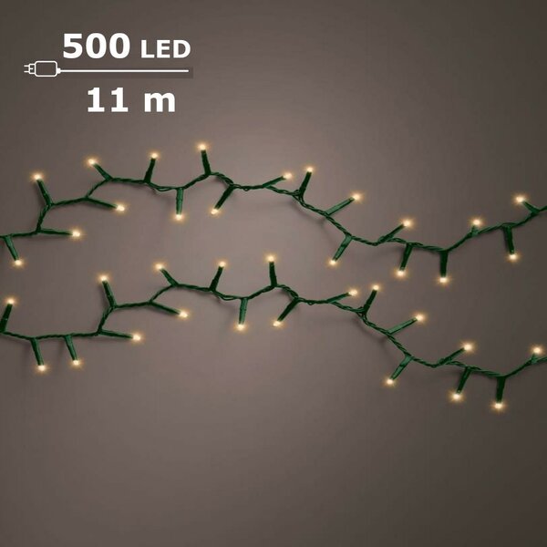 Basic kerstverlichting led compact rice lights 500 klassiek - afbeelding 1
