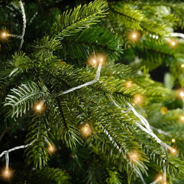 Basic LED rice lights transparant 80 klassiek warm - afbeelding 4