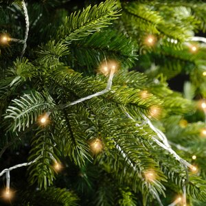 Basic LED rice lights transparant 80 klassiek warm - afbeelding 4