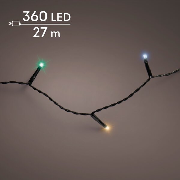 Basic Led verlichting multicolour 360 lampjes - afbeelding 1
