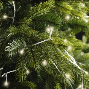 Basic rice lights LED transparant 180 warm wit - afbeelding 4