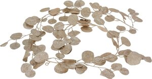 Blad guirlande champagne 180 cm