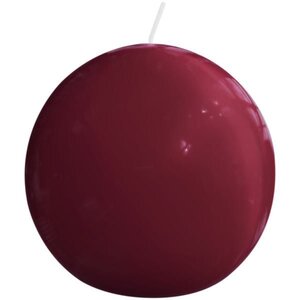 Bolsius bolkaars 7cm gloss velvet red