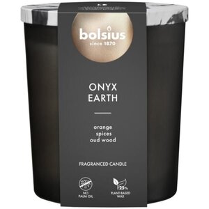 Bolsius geurkaars Onyx Earth