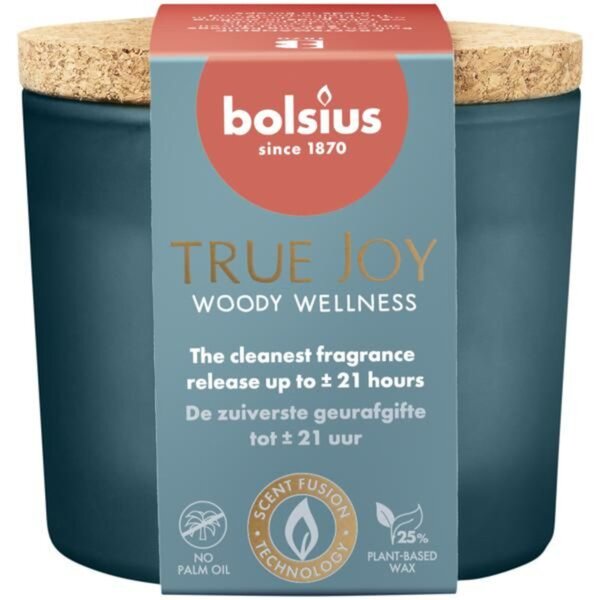 Bolsius geurkaars True Joy woody wellness