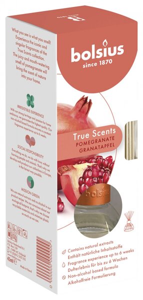 Bolsius geurverspreider true scents pomegranate