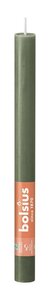 Bolsius huishoudkaars rustiek 27 cm fresh olijf
