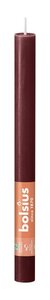 Bolsius huishoudkaars rustiek 27 cm velvet red