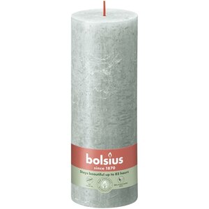 Bolsius kaars rustiek 7x19 cm jade green
