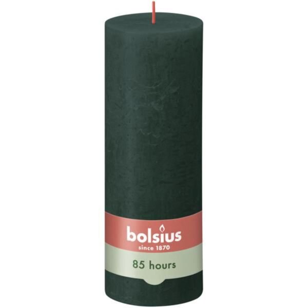 Bolsius kaars rustiek 7x19 cm pine green