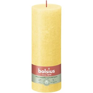 Bolsius kaars rustiek 7x19 cm sunny yellow