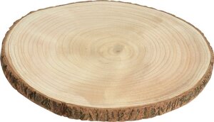 Boomschijf met schors D ±30 cm