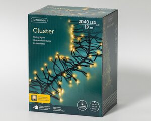 Clusterverlichting led 2040 lampjes klassiek warm - afbeelding 2