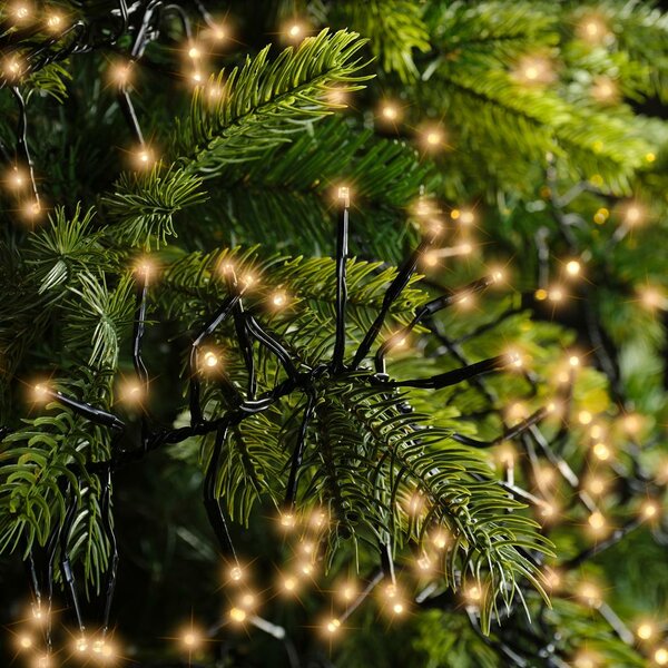 Clusterverlichting led 288 lampjes klassiek warm - afbeelding 4