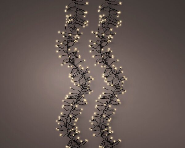 Clusterverlichting led 3000 lampjes soft gold - afbeelding 1