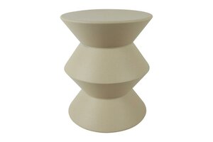 Countryfield bijzettafel kane 45 cm creme