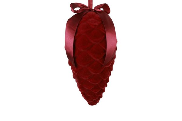 Countryfield hanger dennenappel amara 23 cm bordeaux