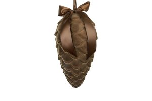 Countryfield hanger dennenappel amara 23 cm taupe