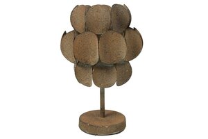 Countryfield kandelaar anica metaal 28 cm roest