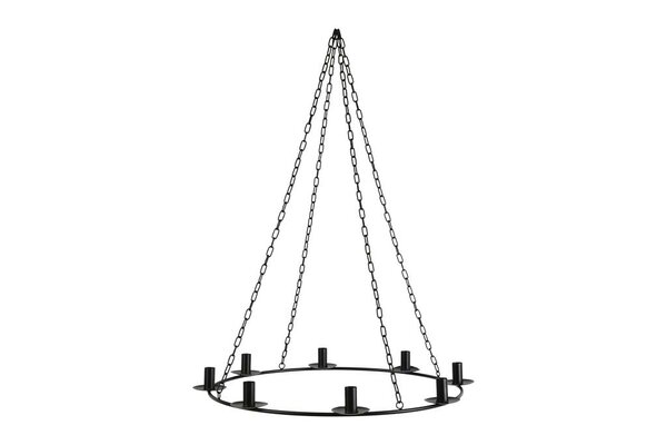 Countryfield kandelaar giverny D 67 x H 6,5 cm zwart
