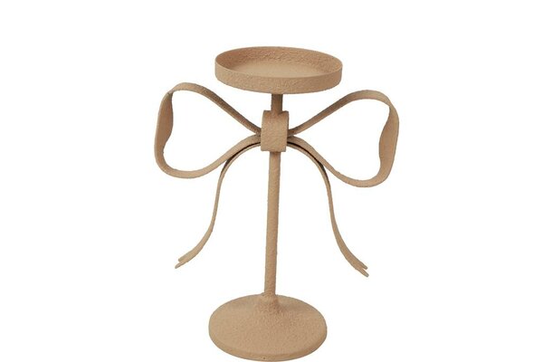 Countryfield kandelaar kenay metaal 21 cm bruin