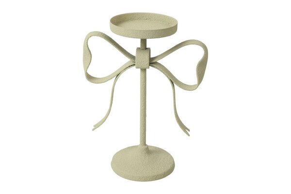 Countryfield kandelaar kenay metaal 21 cm wit