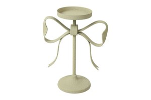 Countryfield kandelaar kenay metaal 21 cm wit