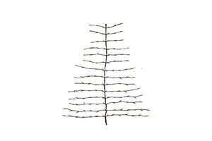 Countryfield kerstboom Ziggy S 136 lampjes brown - afbeelding 2