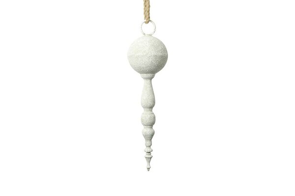 Countryfield kersthanger balas 47 cm wit