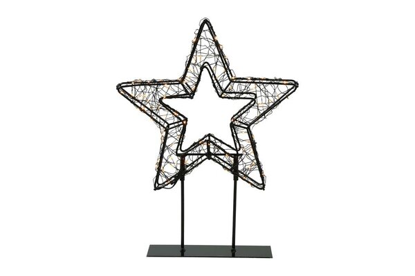 Countryfield kerstster hein 37 cm zwart