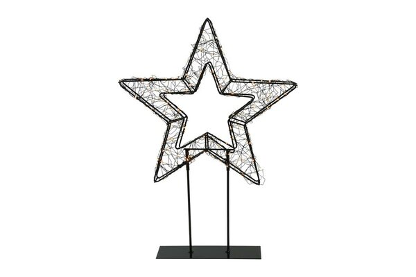 Countryfield kerstster hein 49 cm zwart