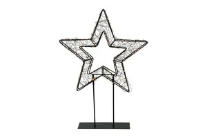 Countryfield kerstster hein 49 cm zwart