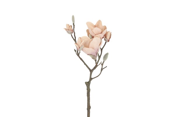 Countryfield kunstbloem magnolia sibel 72 cm roze