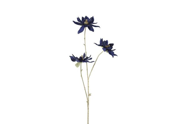 Countryfield magnolia steel 81 cm blauw / goud