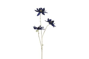 Countryfield magnolia steel 81 cm blauw / goud