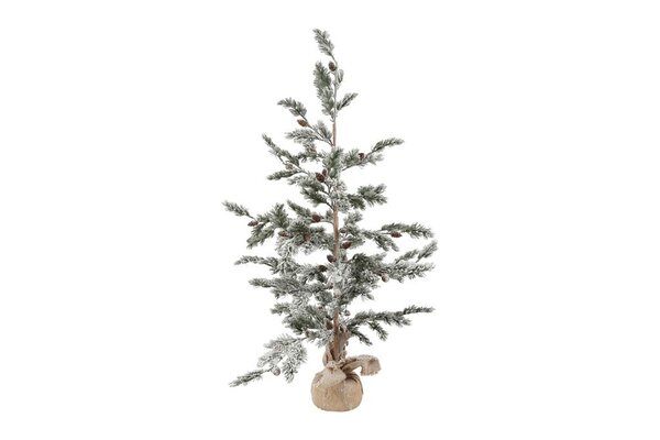 Countryfield Picea sylvestris 120 cm met sneeuw