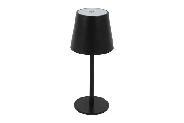 Countryfield tafellamp touch 26 cm zwart