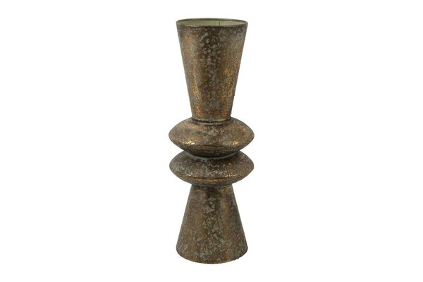 Countryfield vaas aron metaal 47 cm goud