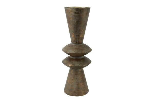 Countryfield vaas aron metaal 58 cm goud