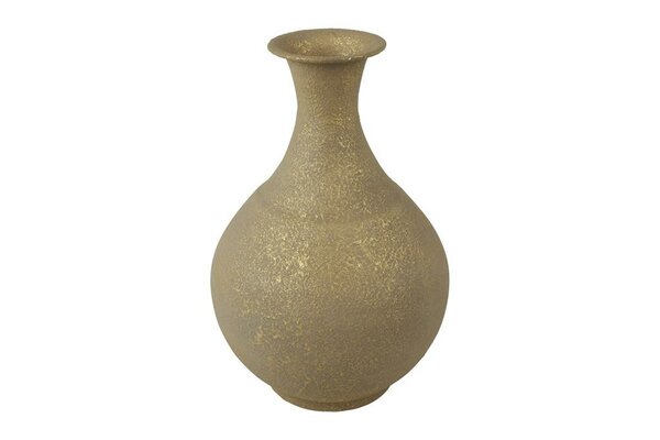 Countryfield vaas Faris metaal 35 cm goud