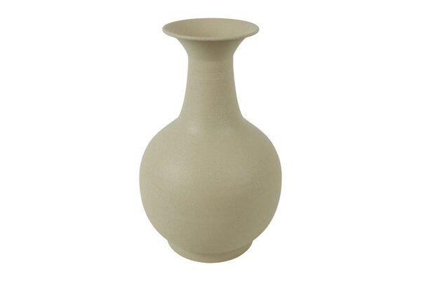 Countryfield vaas faris metaal 38 cm creme
