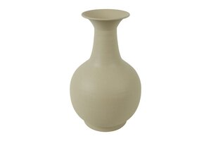 Countryfield vaas faris metaal 38 cm creme